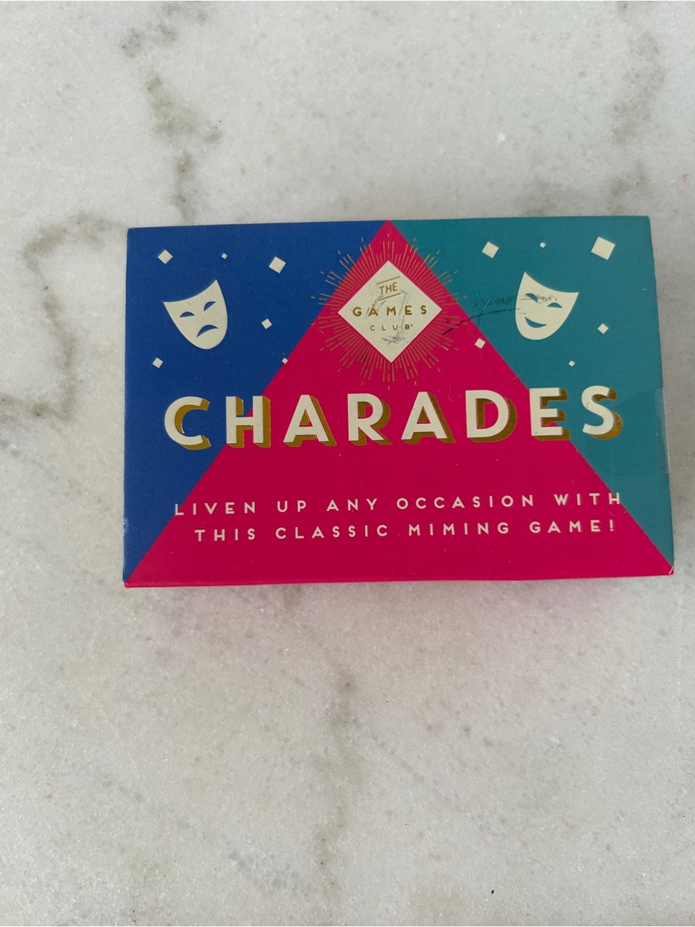 Charades Party Game - Pink & Teal